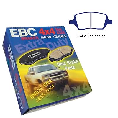 EBC Greenstuff Elite SUV and Light Truck Organic Brake Pads DP61737