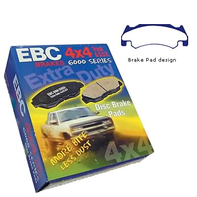 EBC Greenstuff Elite SUV and Light Truck Organic Brake Pads DP61739