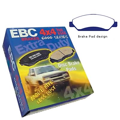 EBC Greenstuff Elite SUV and Light Truck Organic Brake Pads DP61742