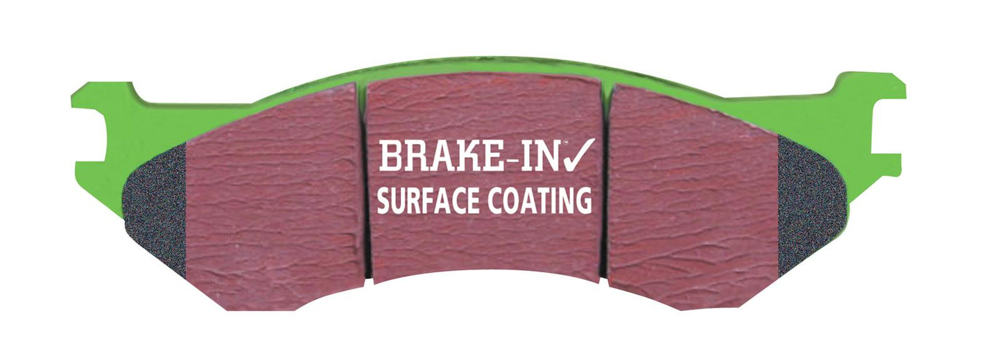 EBC Greenstuff Elite SUV and Light Truck Organic Brake Pads DP62385