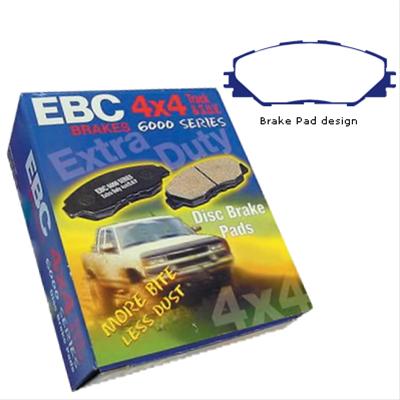 EBC Greenstuff Elite SUV and Light Truck Organic Brake Pads DP61792