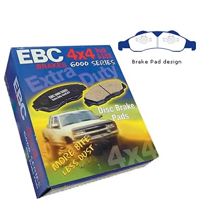 EBC Greenstuff Elite SUV and Light Truck Organic Brake Pads DP61803