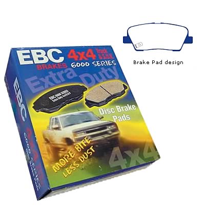 EBC Greenstuff Elite SUV and Light Truck Organic Brake Pads DP61806