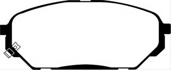EBC Greenstuff Elite SUV and Light Truck Organic Brake Pads DP61813