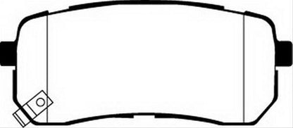 EBC Greenstuff Elite SUV and Light Truck Organic Brake Pads DP61814