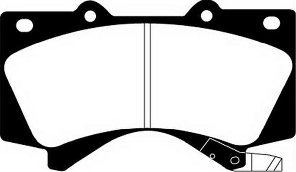 EBC Greenstuff Elite SUV and Light Truck Organic Brake Pads DP61815