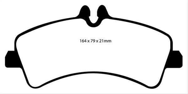 EBC Greenstuff Elite SUV and Light Truck Organic Brake Pads DP61929
