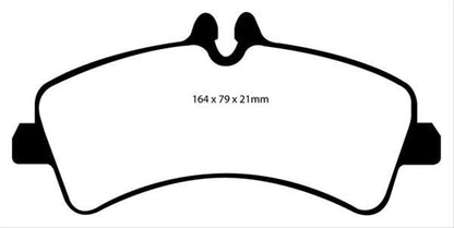 EBC Greenstuff Elite SUV and Light Truck Organic Brake Pads DP61929