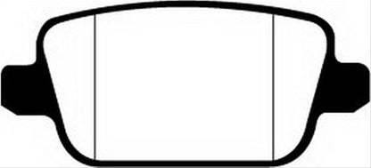 EBC Greenstuff Elite SUV and Light Truck Organic Brake Pads DP61933