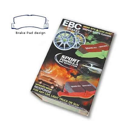 EBC Greenstuff Elite SUV and Light Truck Organic Brake Pads DP6628