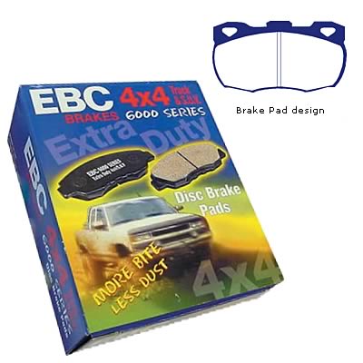 EBC Greenstuff Elite SUV and Light Truck Organic Brake Pads DP6708