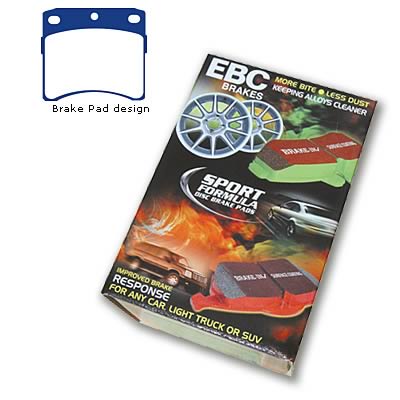 EBC Greenstuff Elite SUV and Light Truck Organic Brake Pads DP6939