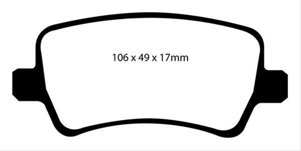 EBC Ultimax 2 Brake Pads UD1307
