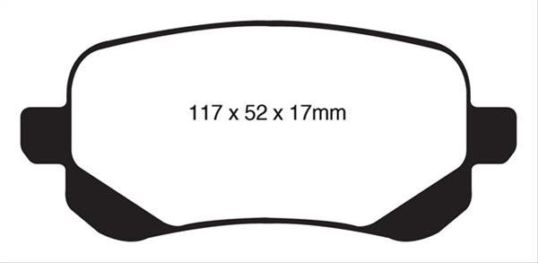 EBC Ultimax 2 Brake Pads UD1326