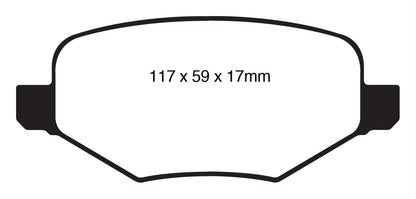 EBC Ultimax 2 Brake Pads UD1377