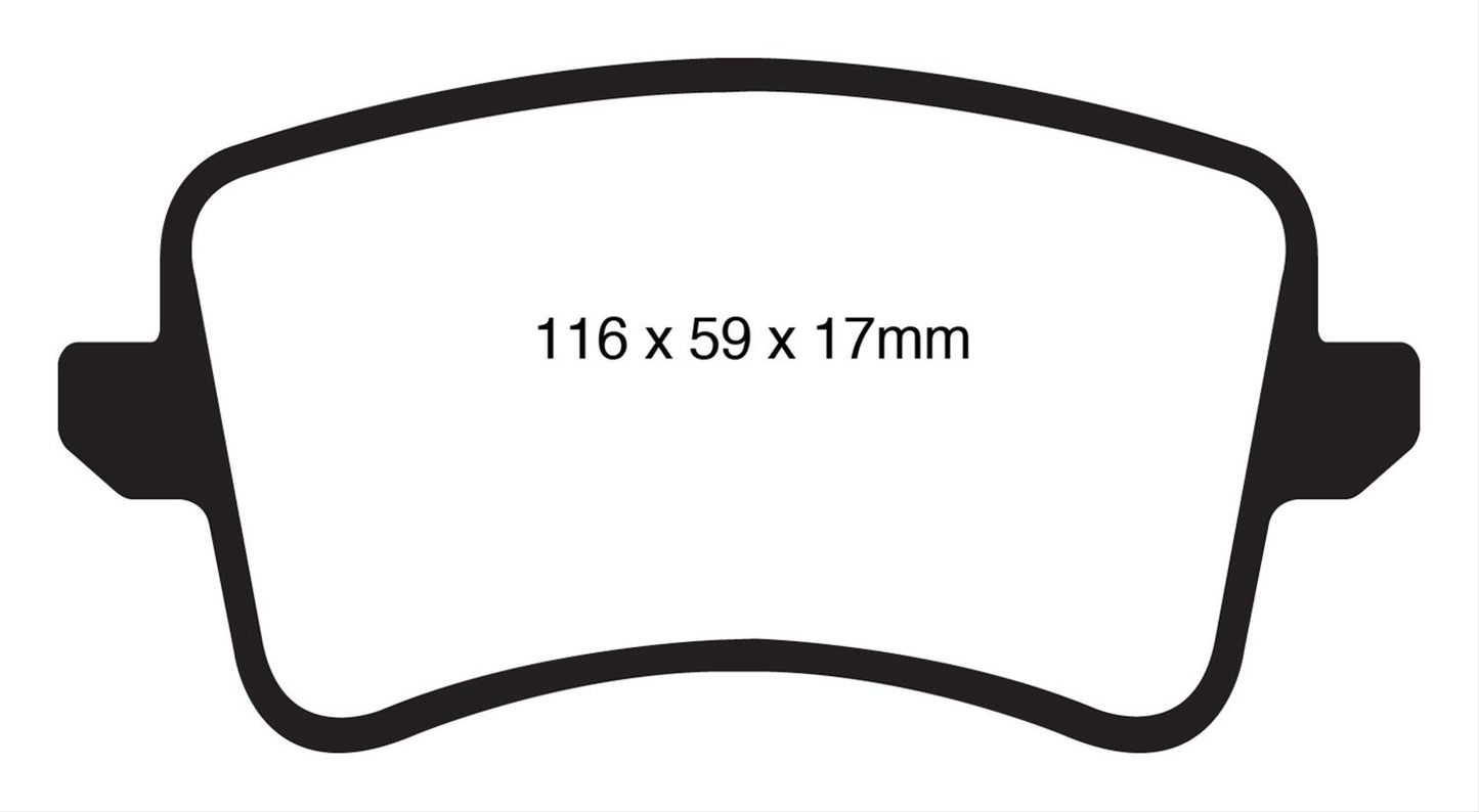EBC Ultimax 2 Brake Pads UD1386