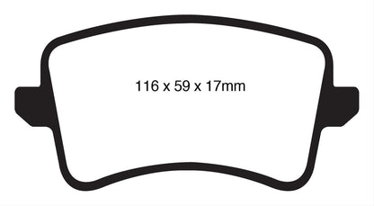 EBC Ultimax 2 Brake Pads UD1386