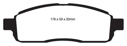 EBC Ultimax 2 Brake Pads UD1392