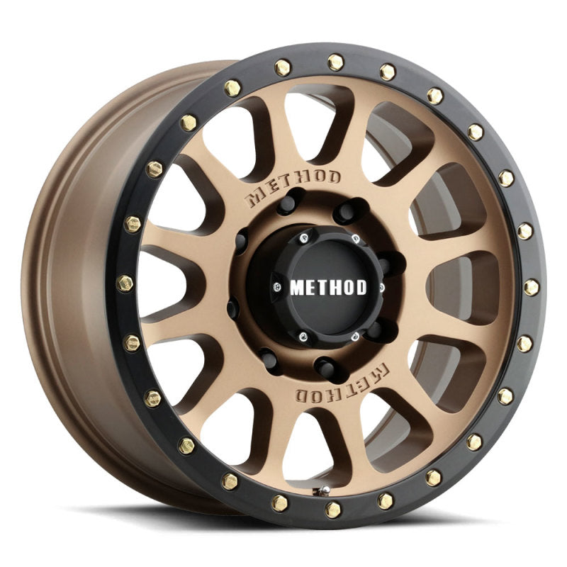 Method Race Wheels MR305 NV HD Matte Bronze Wheels with Matte Black Ring MR30589080918H