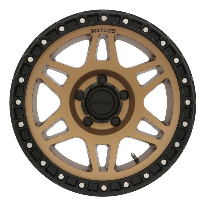 Method Race Wheels MR312 Bronze Wheels with Matte Black Lip MR31278555900