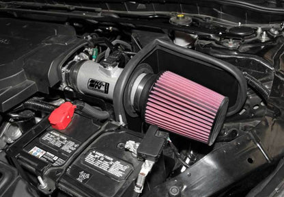 K&N 13-14 Honda Accord 3.5L V6 69 Series Typhoon Air Intake System - Silver Cold Air Intake Kit 69-1212TS