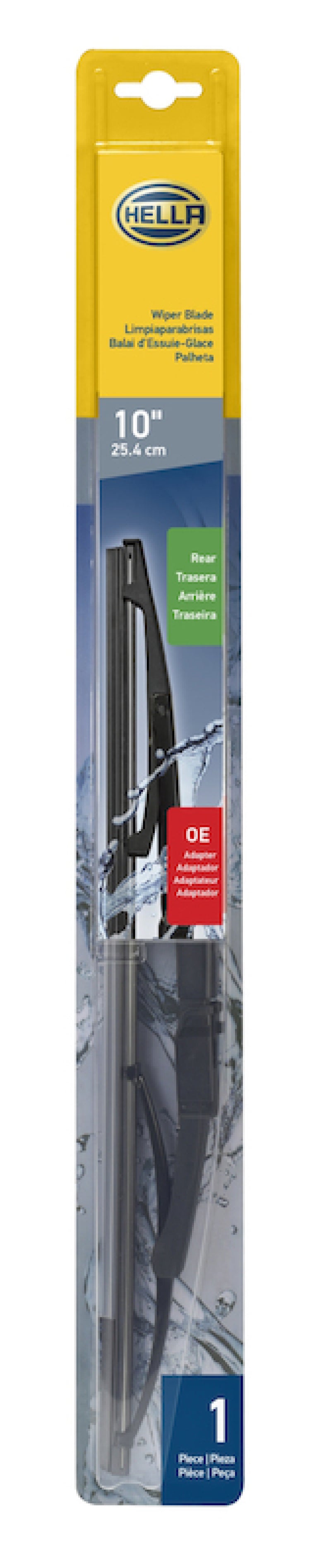 Hella Wiper Blade 10In Rear Oe Conn Sngl 9XW398115010T