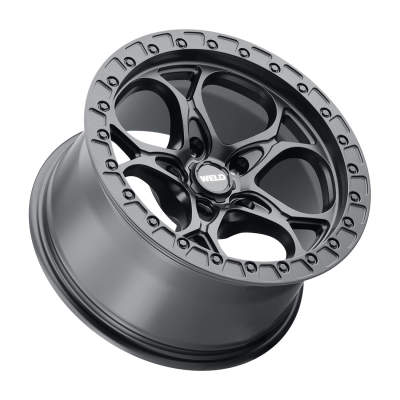 Weld Off-Road W108 17X9.0 Ledge 5X127 ET-12 BS4.50 Satin Black 71.5 W10879075450