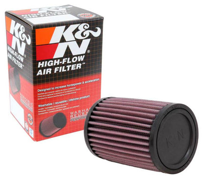 K&N Filter Universal Rubber Filter - Round Straight 3.5in Base OD x 3.5in Top OD x 5in H RU-0360