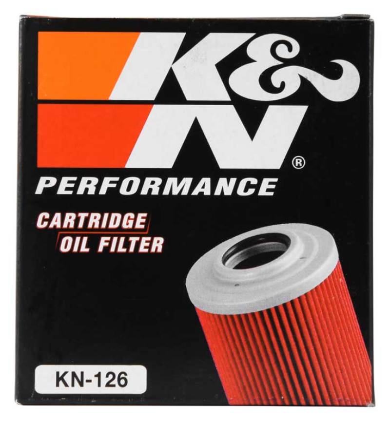 K&N Kawasaki 3.156in OD x 3.25in H Oil Filter KN-126