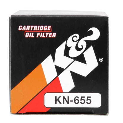 K&N 1.625in OD x 2.719in H Oil Filter KN-655