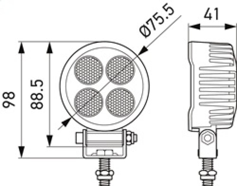 Hella Light Bars, Light Pods and Fog Lights 357111002