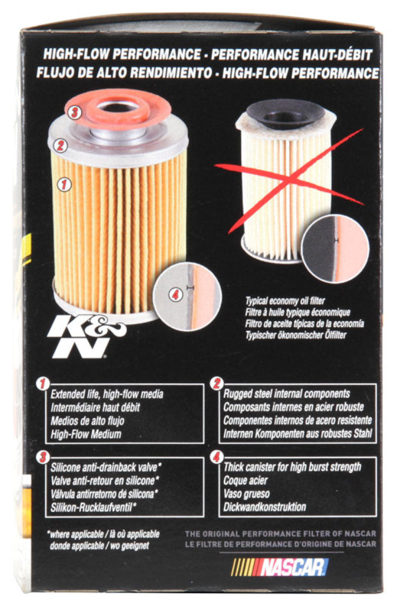 K&N Oil Filter OIL FILTER; AUTOMOTIVE HP-1014