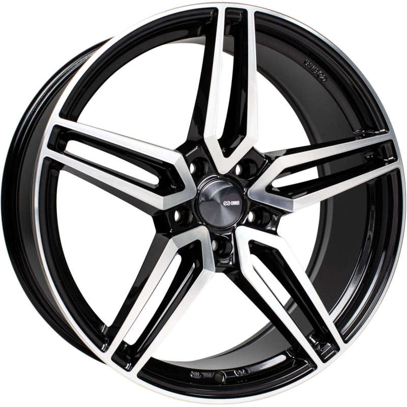 Enkei Victory 20x8.5 5x114.3 40mm Offset 72.6mm Bore Black Machined Wheel 532-285-6540BKM