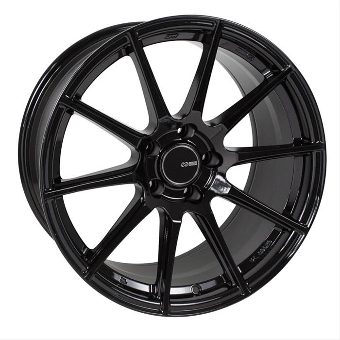 Enkei TS-10 Gloss Black Wheels 499-885-8045BK