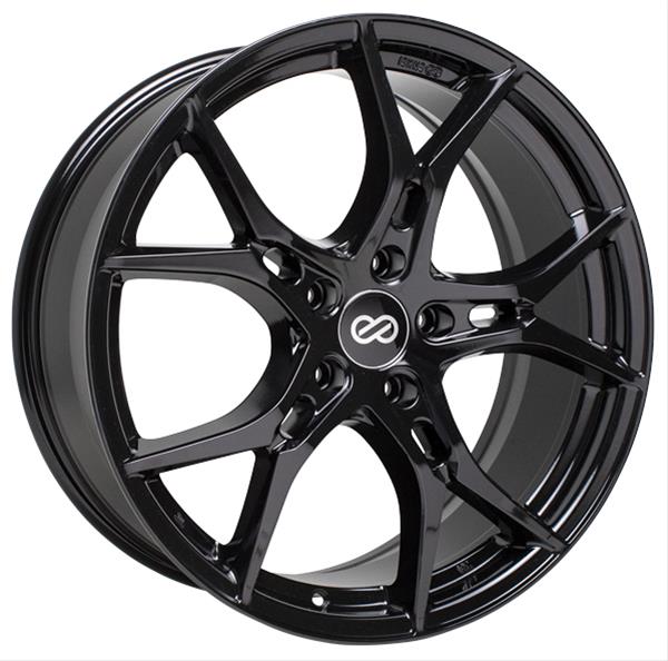 Enkei Vulcan Gloss Black Wheels 517-775-6545BK