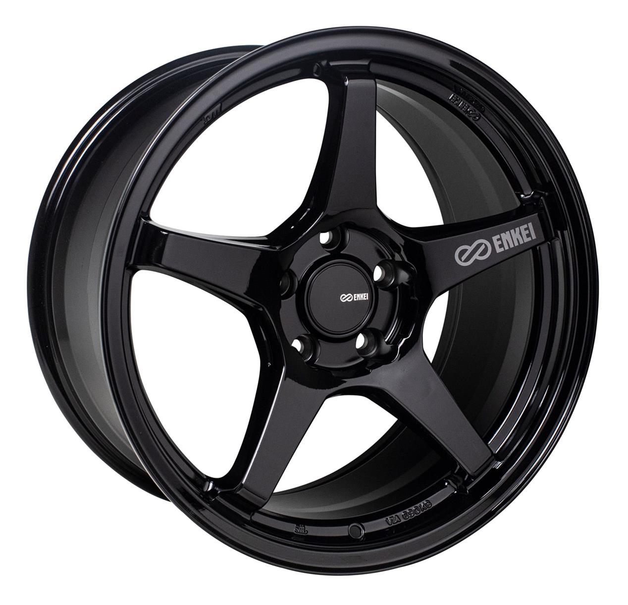 Enkei TS-5 Gloss Black Wheels 521-885-8045BK