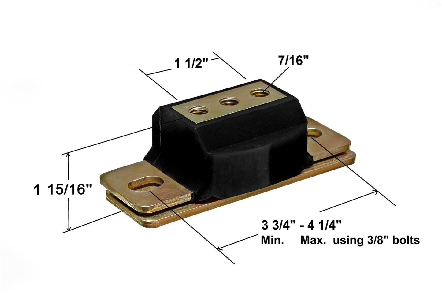 Energy Suspension Transmission Mounts 3.1142G