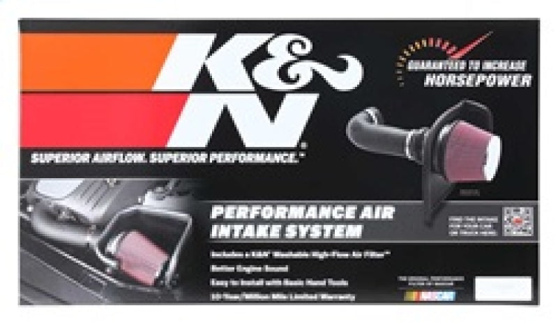 K&N 06 Ford F-150 V8 4.6L High Flow Performance Kit 77-2569KP