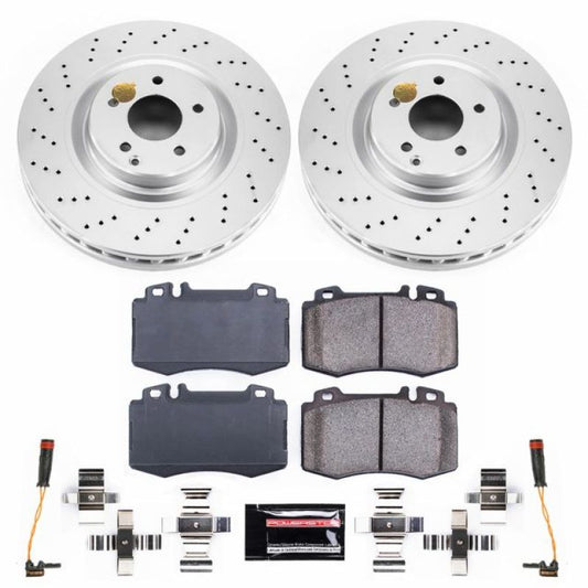 Power Stop Z23 Evolution Sport GEOMET Coated Brake Kits CRK6205