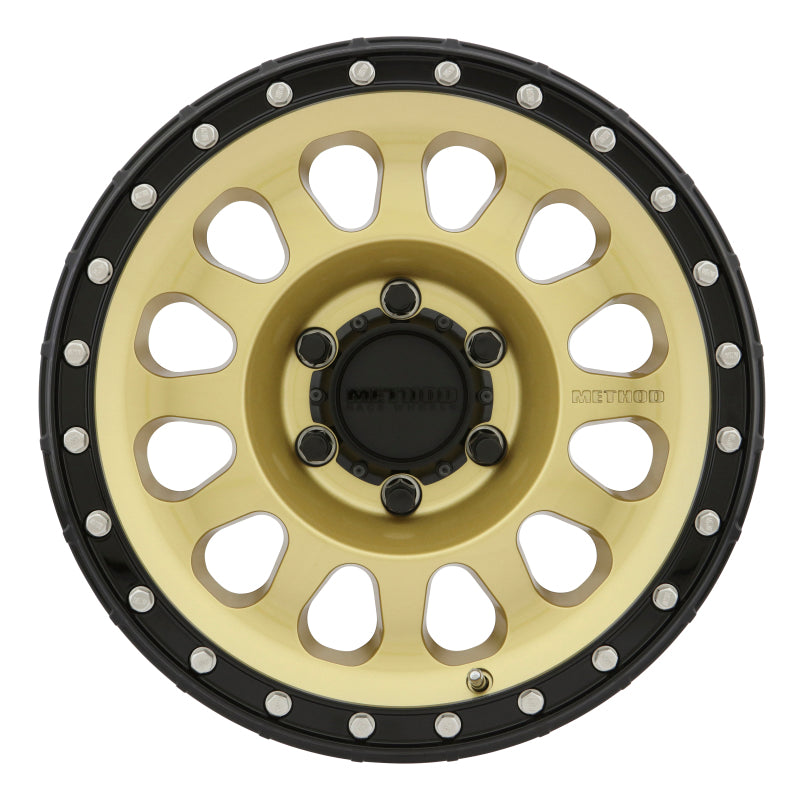 Method Race Wheels MR315 Gold with Black Lip Wheels MR31578560100