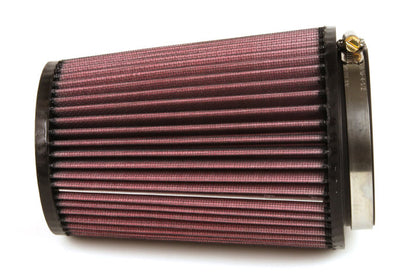 K&N Filter Universal Rubber Filter 4 inch Flange 5 3/8 inch Base 4 3/8 inch Top 7 inch Height RU-2590