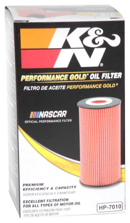 K&N 2018 Audi RS3 2.5L Cartridge Oil Filter HP-7010
