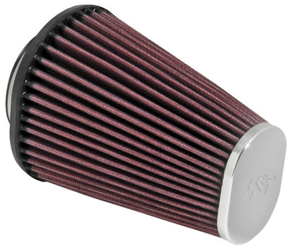 K&N Universal Clamp-On Air Filter 2-7/16in Flange 4-1/2x3-3/4in Base 3x2in Top 6in Height RC-3680