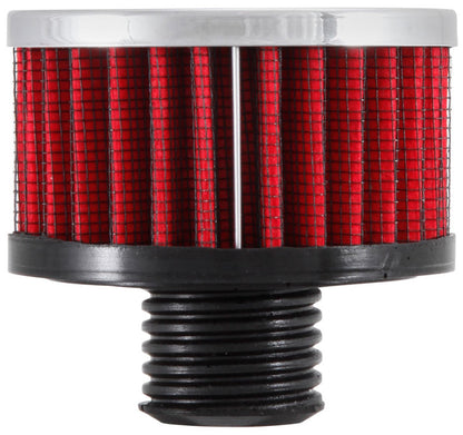 K&N .5in Flange ID x 3in OD x 3.25in H Rubber Base Crankcase Vent Filter 62-1495