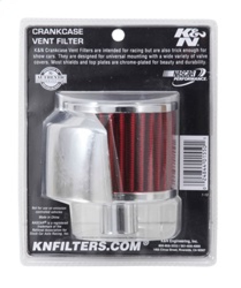 K&N 1.00in Flange ID x 3in OD x 2.5in Height Vent Filter 62-1520