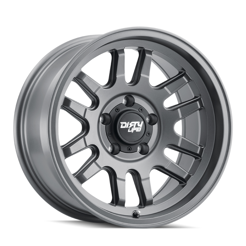 Dirty Life Wheels 9310 Canyon Street Series Satin Graphite Wheels 9310-7973MGT12