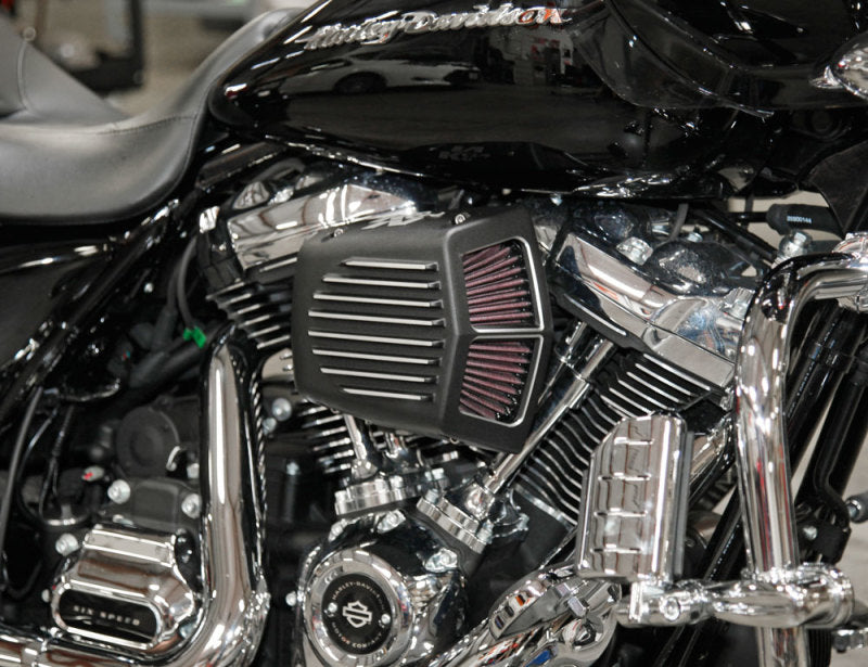 K&N Street Metal Intake System Shaker for 2017 Harley Davidson Touring RK-3955