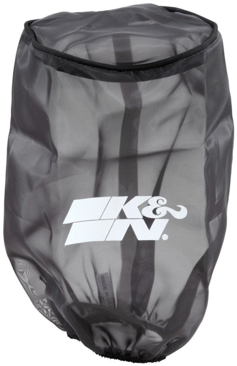 K&N Universal Round Tapered Filter Wrap - Black - 6in Base ID x 4.625in Top ID x 9in Height RE-0810PK