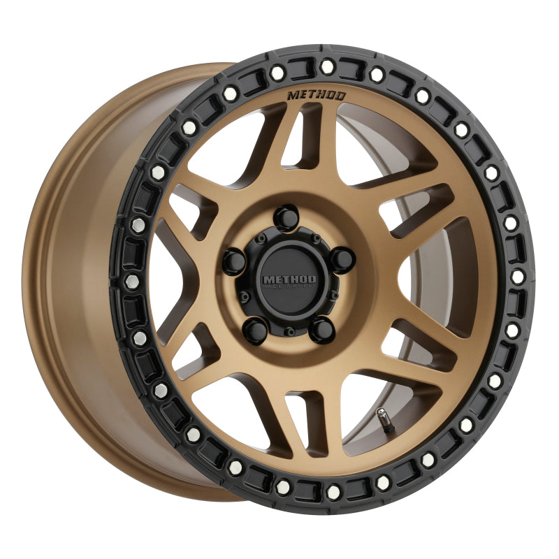 Method Race Wheels MR312 Bronze Wheels with Matte Black Lip MR31279050912N