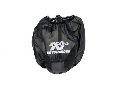 K&N Black Drycharger Round Tapered Air Filter Wrap RF-1014DK